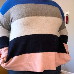 different color sweater